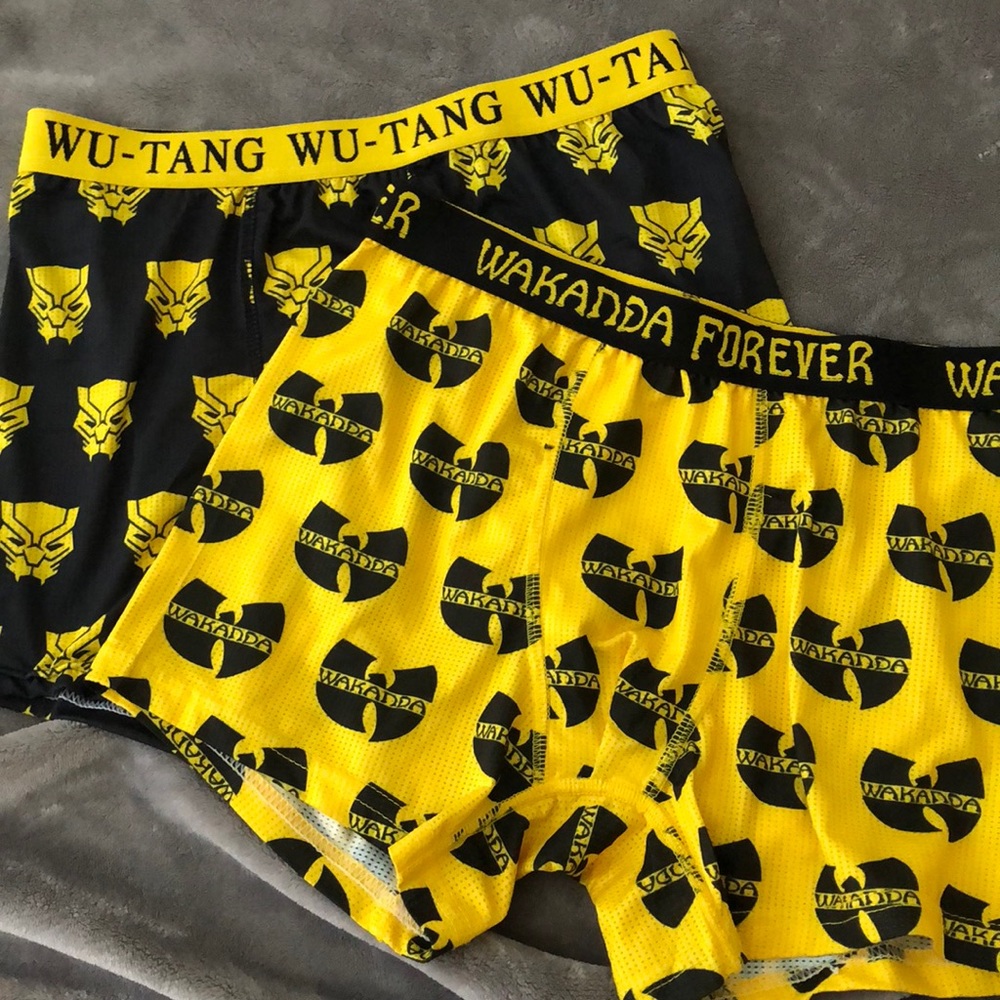 Wu tang/wakanda boxers